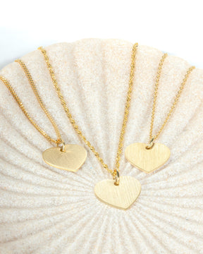 Sterrenbeeld hart ketting graveerplaatje hanger 13mm