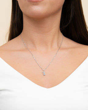 Meisjesketting hanger graveerplaatje