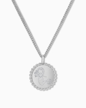 Kind symbolen graveren platen ketting hanger ronde 14mm