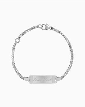 Graveerarmband Graveerplaat