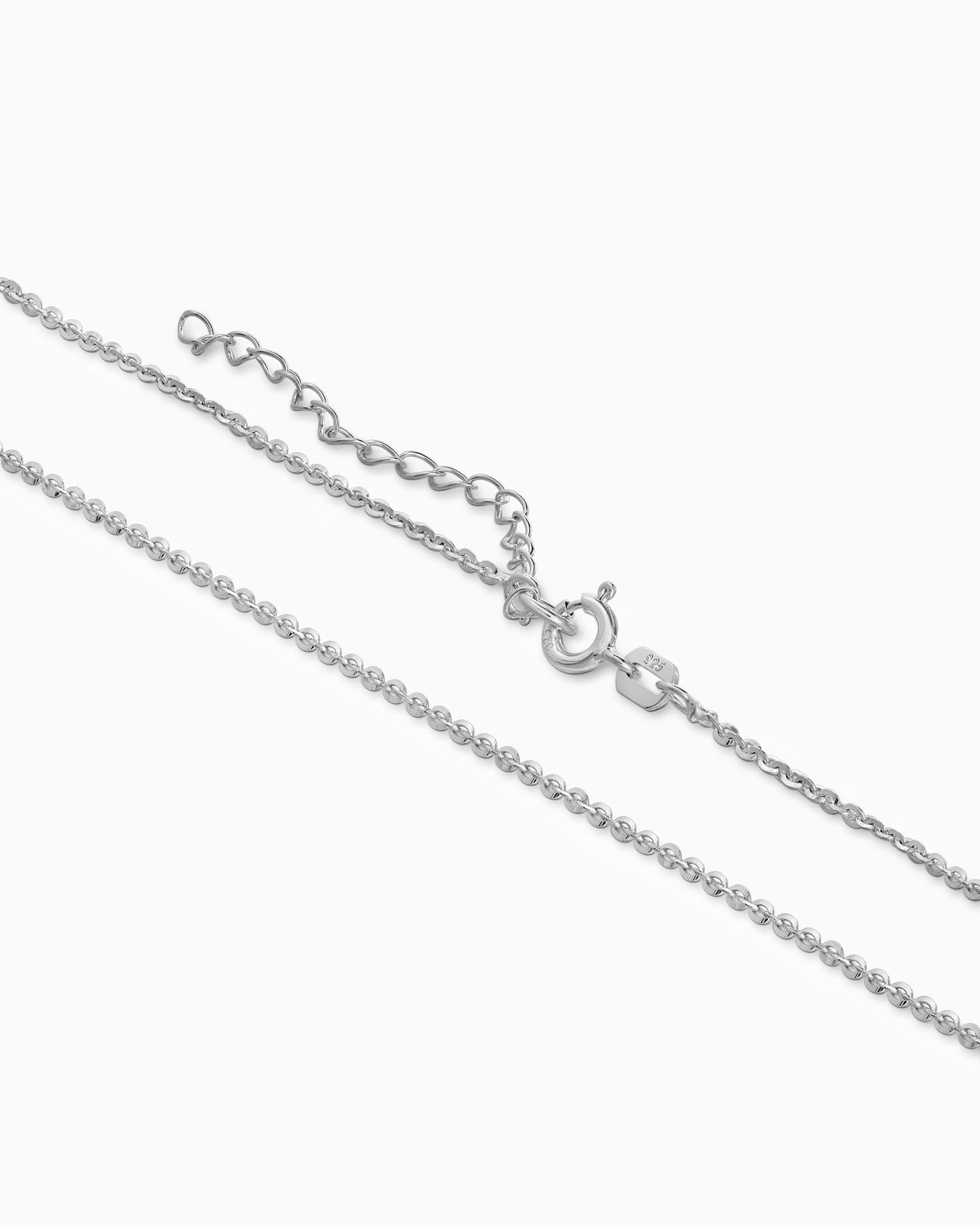Ankerketting 925 zilver gerhodineerd 1.40mm