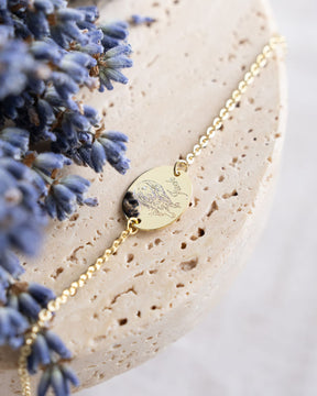 Afbeelding/grafiek upload graveren armband graveerplaat ovaal