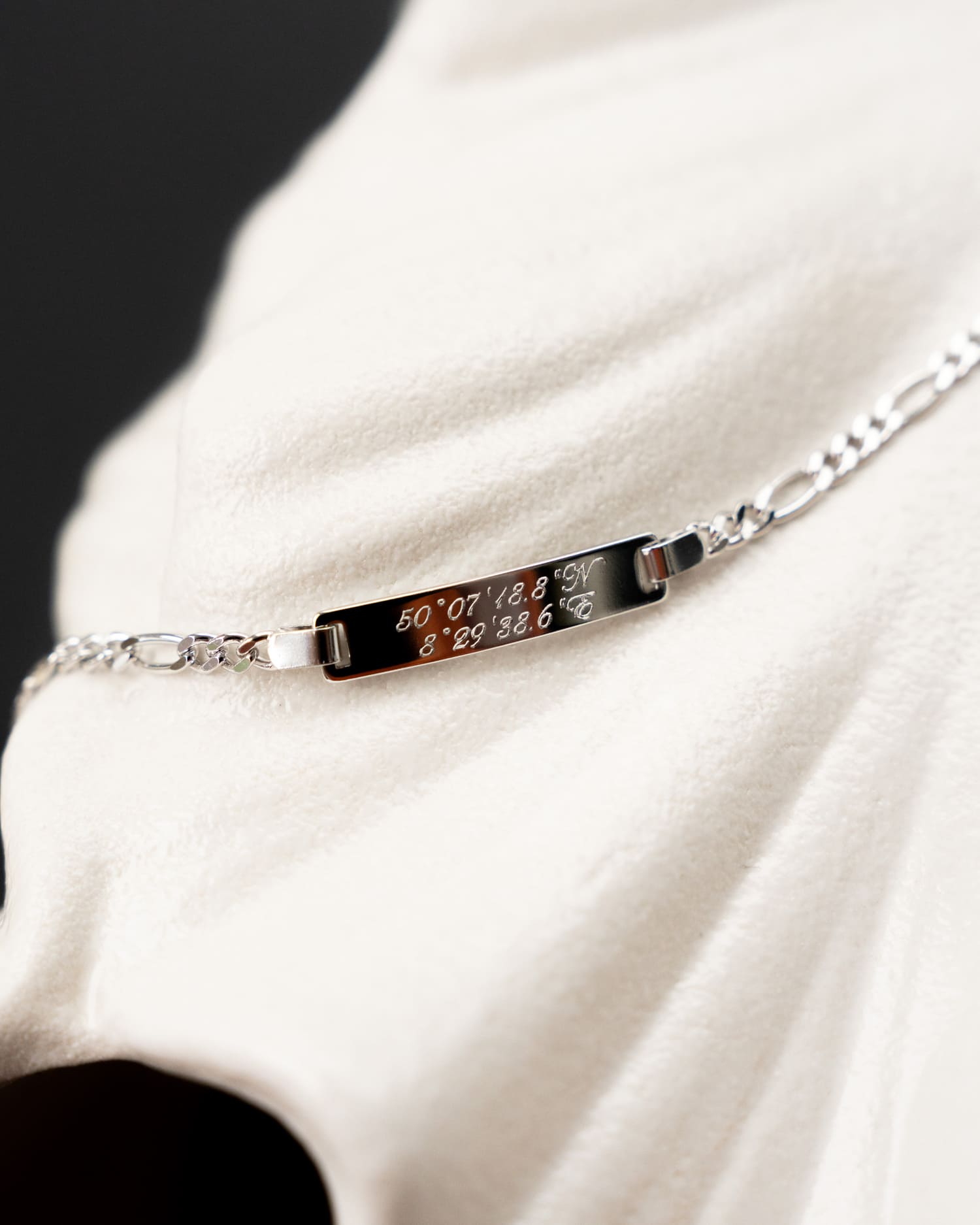 Graveerarmband Graveerplaat