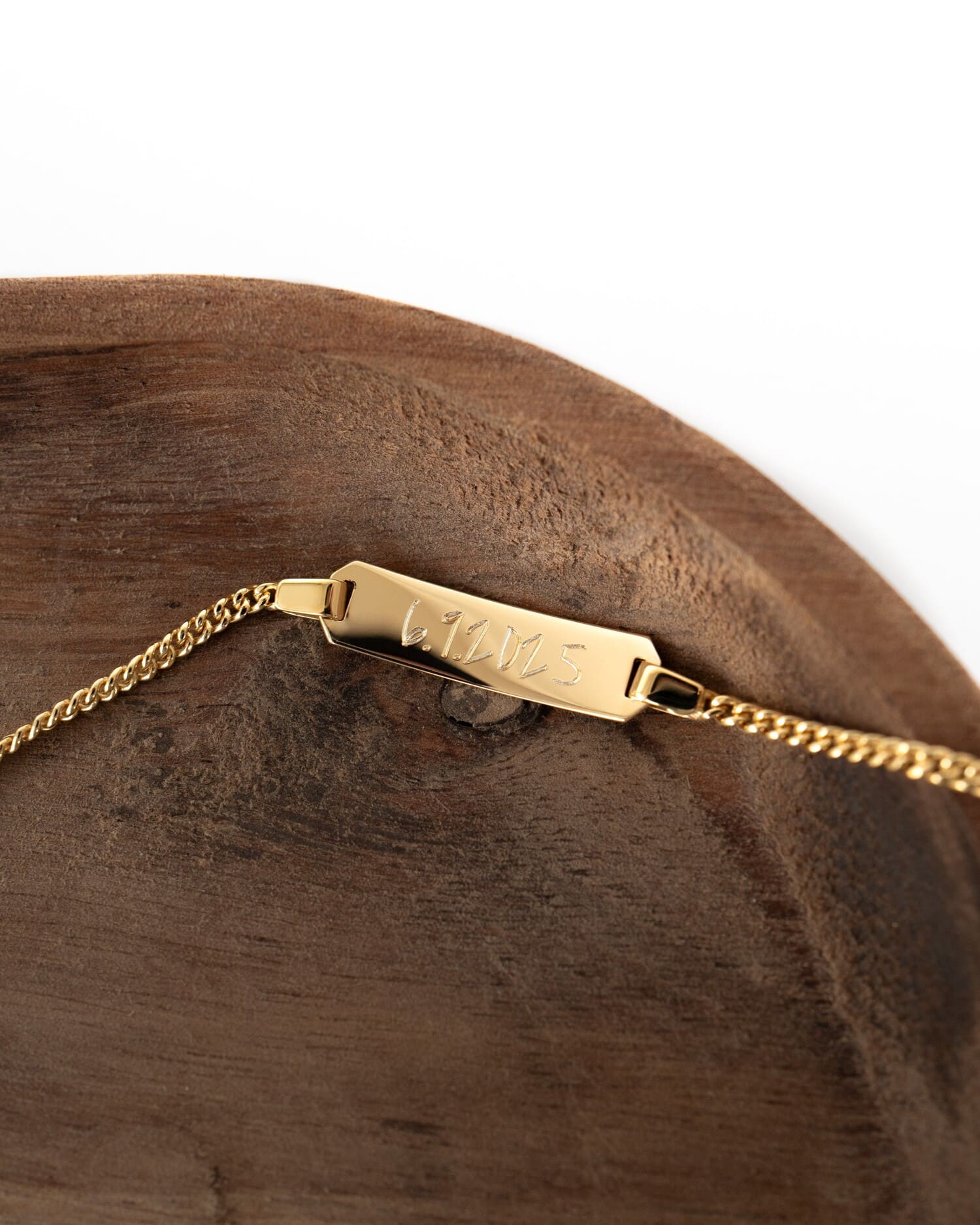 Graveerarmband Graveerplaat