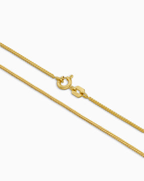 Pantserketting 585 goud 1,20mm
