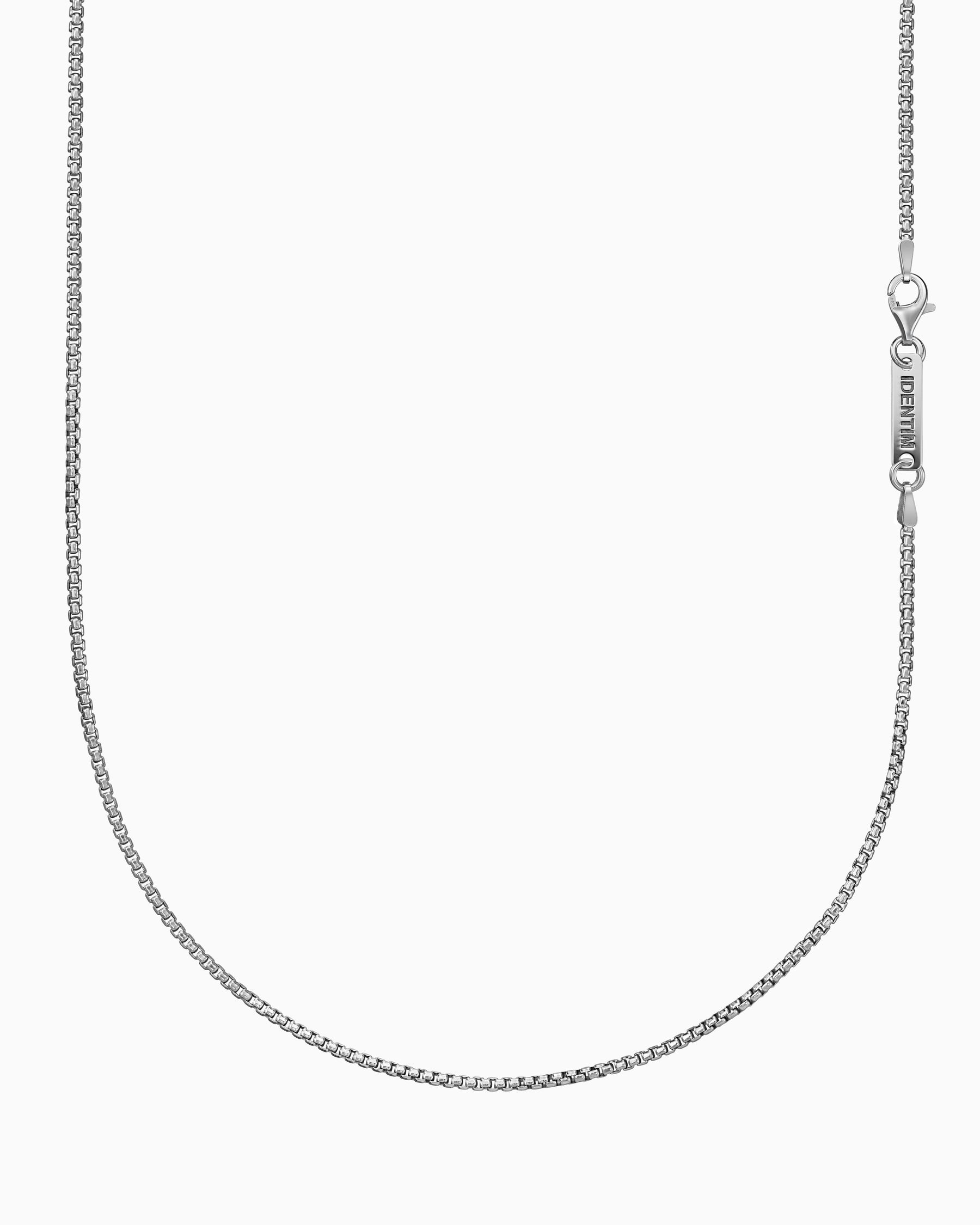 Venetiaanse ketting 925 zilver gerhodineerd 2.00mm