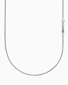 Venetiaanse ketting 925 zilver gerhodineerd 2.00mm