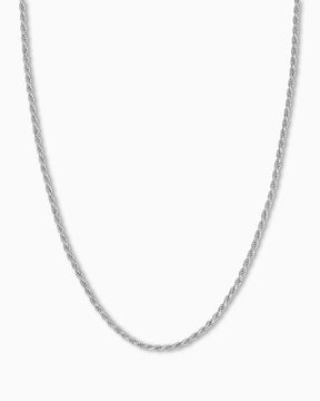 Naszyjnik sznurkowy 925 srebro rodowane 1.20mm
